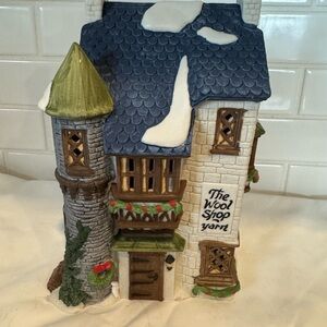 Department 56 Dickens' Village Wool Shop Decor